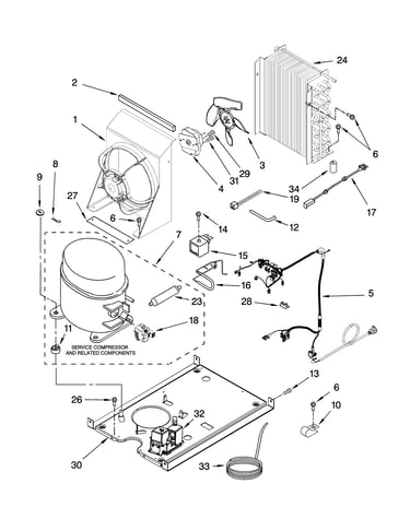 Unit parts, optional parts