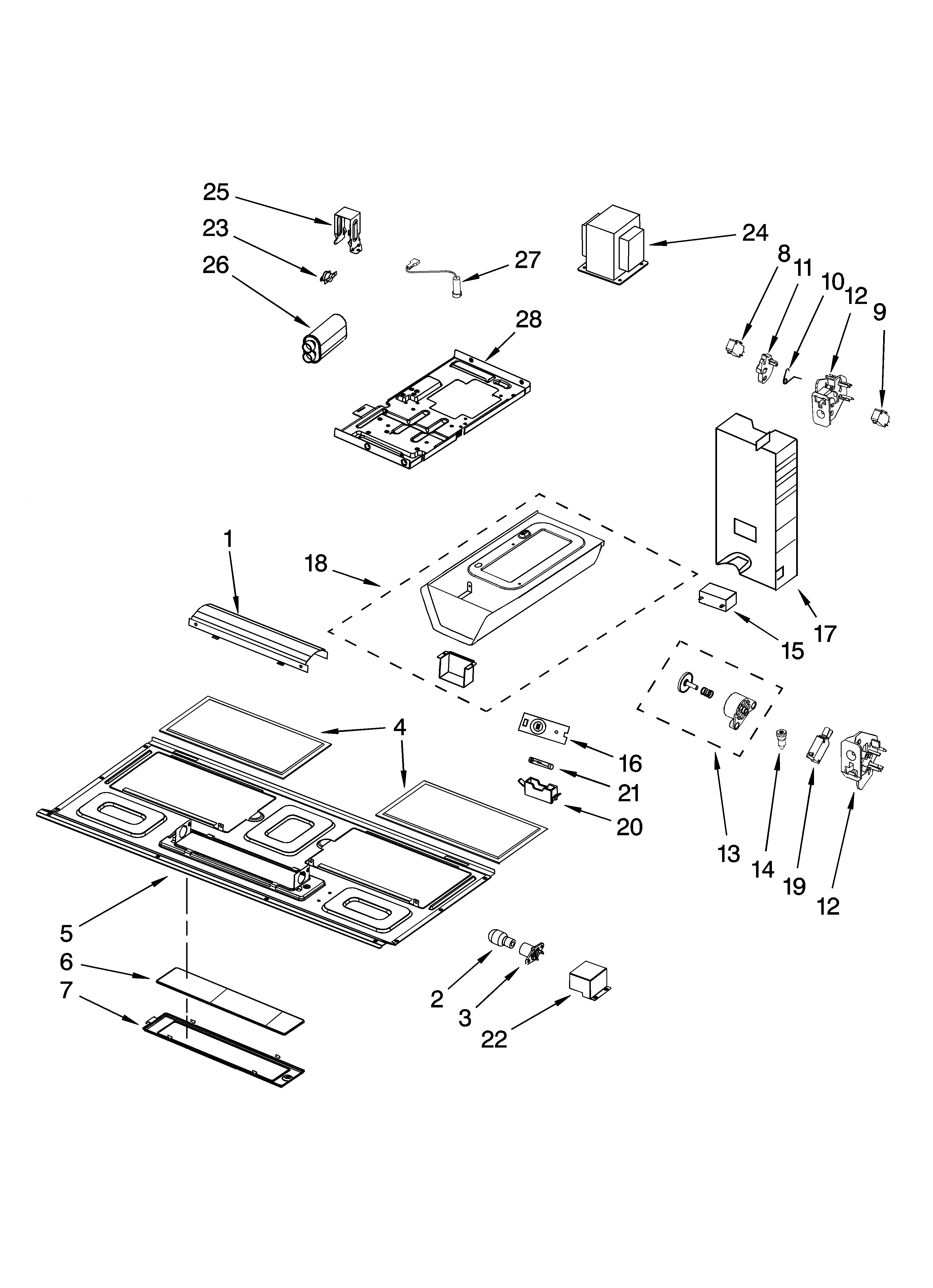 Interior and ventilation parts