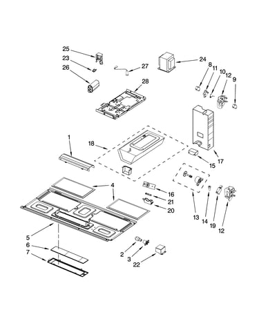 Interior and ventilation parts