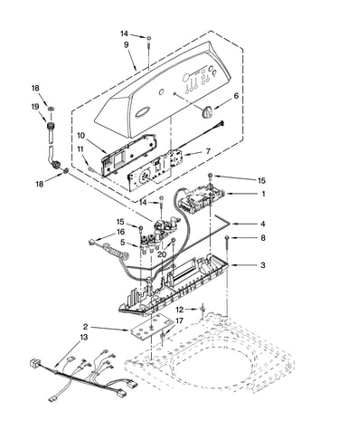 Control panel parts