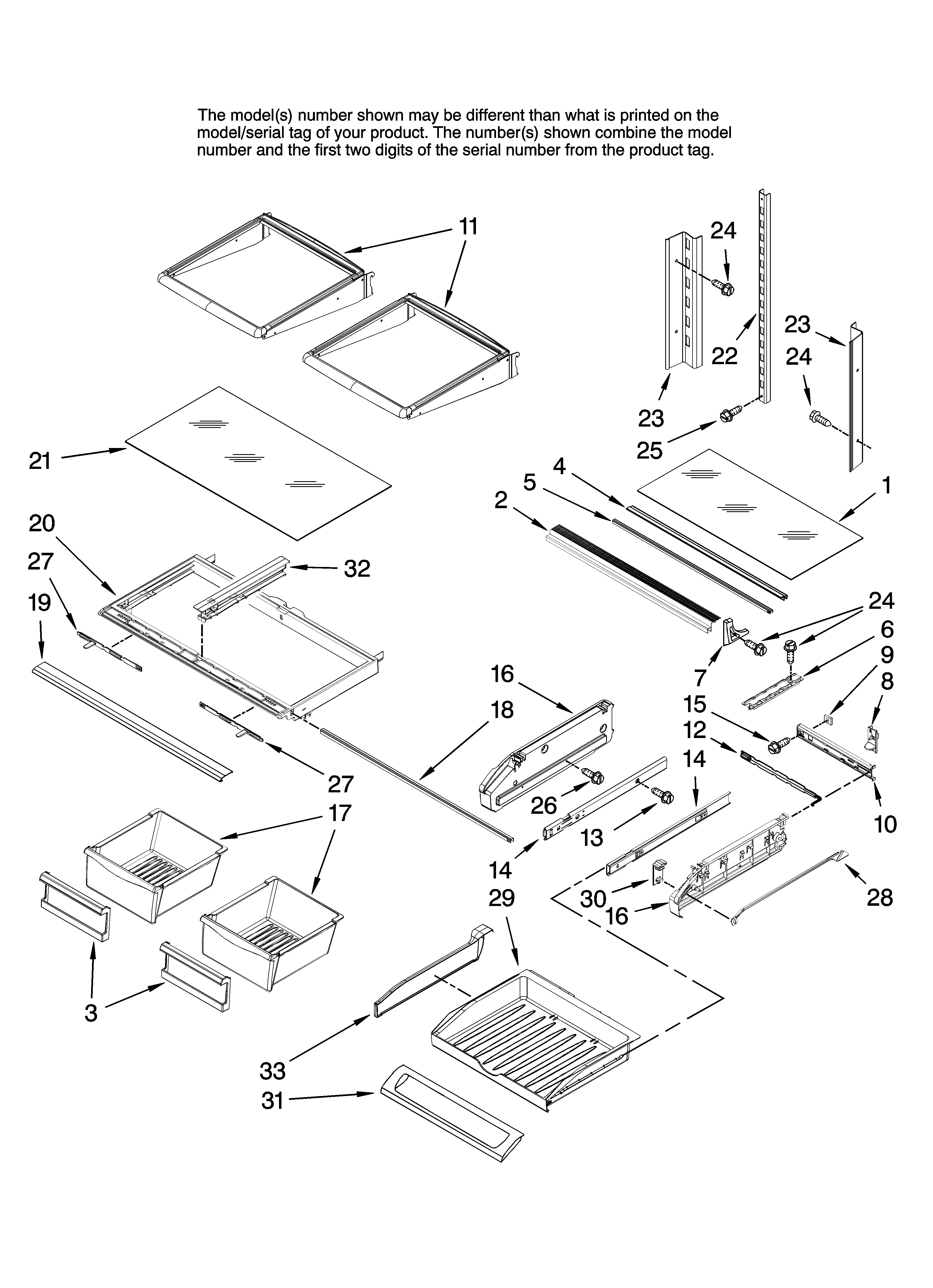 SHELF PARTS