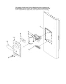Dispenser front parts