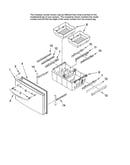 Freezer door parts