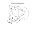 Maytag PBB1951HEW14 refrigerator liner parts diagram