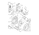 Maytag MGDC400VW0 bulkhead parts diagram