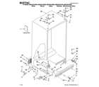 Maytag MSD2254VEB00 cabinet parts diagram