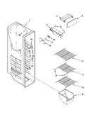 Freezer liner parts