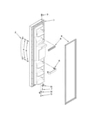 Freezer door parts