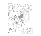 Amana NED7500VW0 cabinet parts diagram
