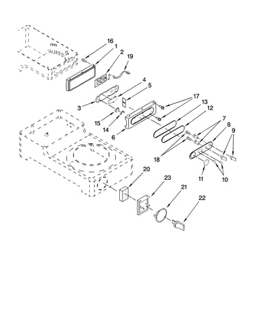 Upper and lower control parts