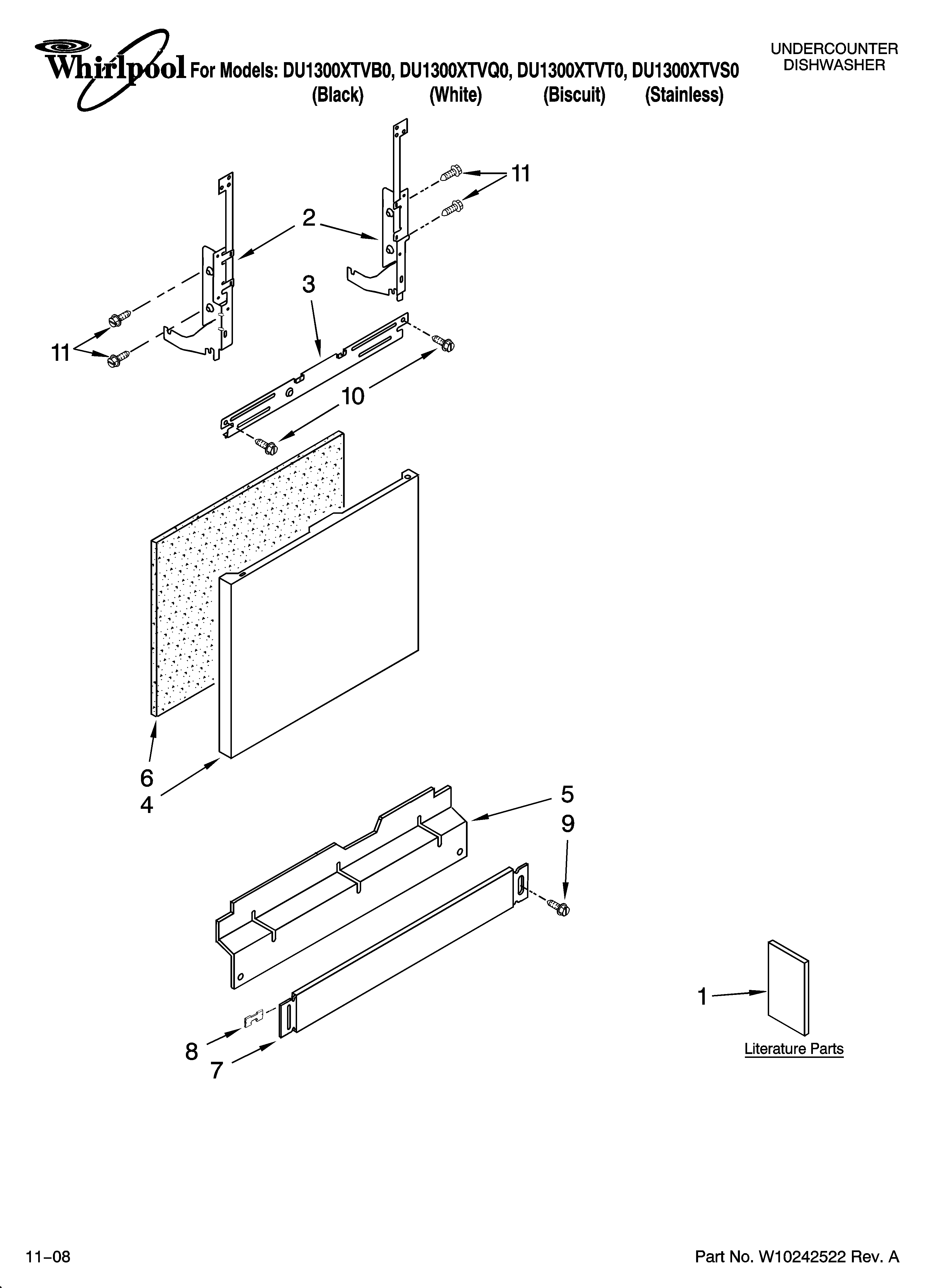 Door and panel parts
