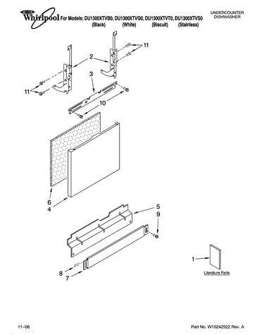 Door and panel parts