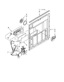 Door and latch parts
