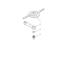 Whirlpool DU1300XTVT0 lower washarm parts, optional parts (not included) diagram