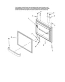 Freezer door parts