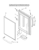 Refrigerator door parts