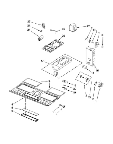 Interior and ventilation parts