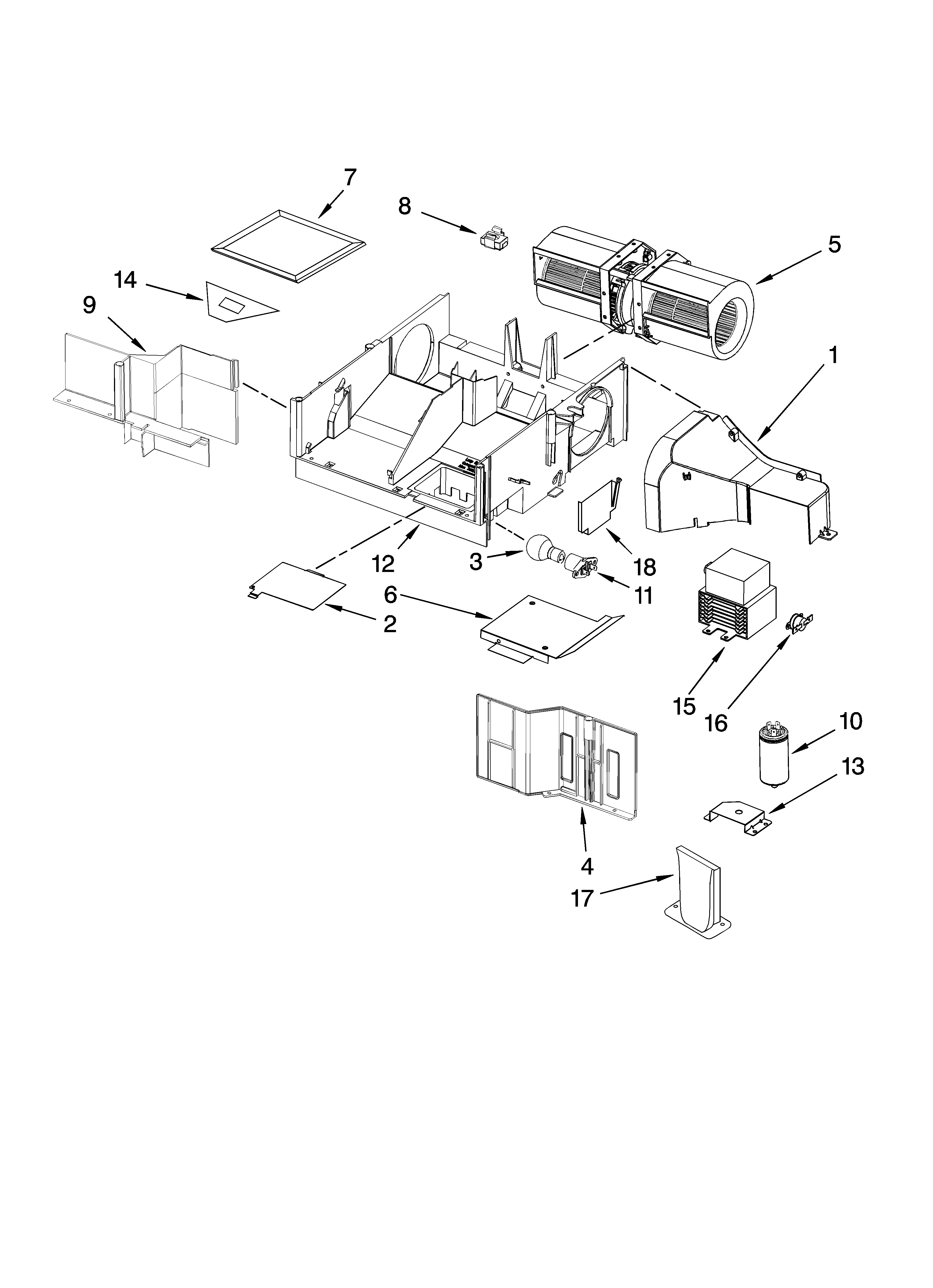 Air flow parts