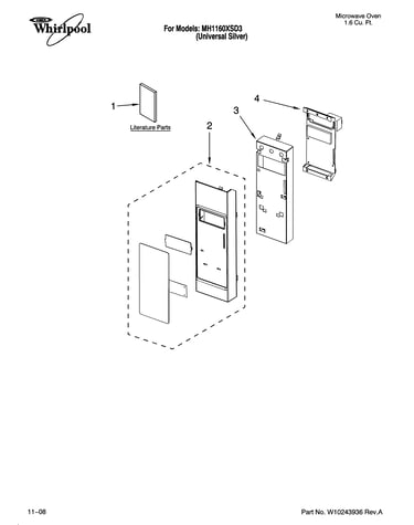 Control panel parts
