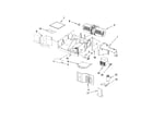 Whirlpool MH1160XSY3 air flow parts diagram