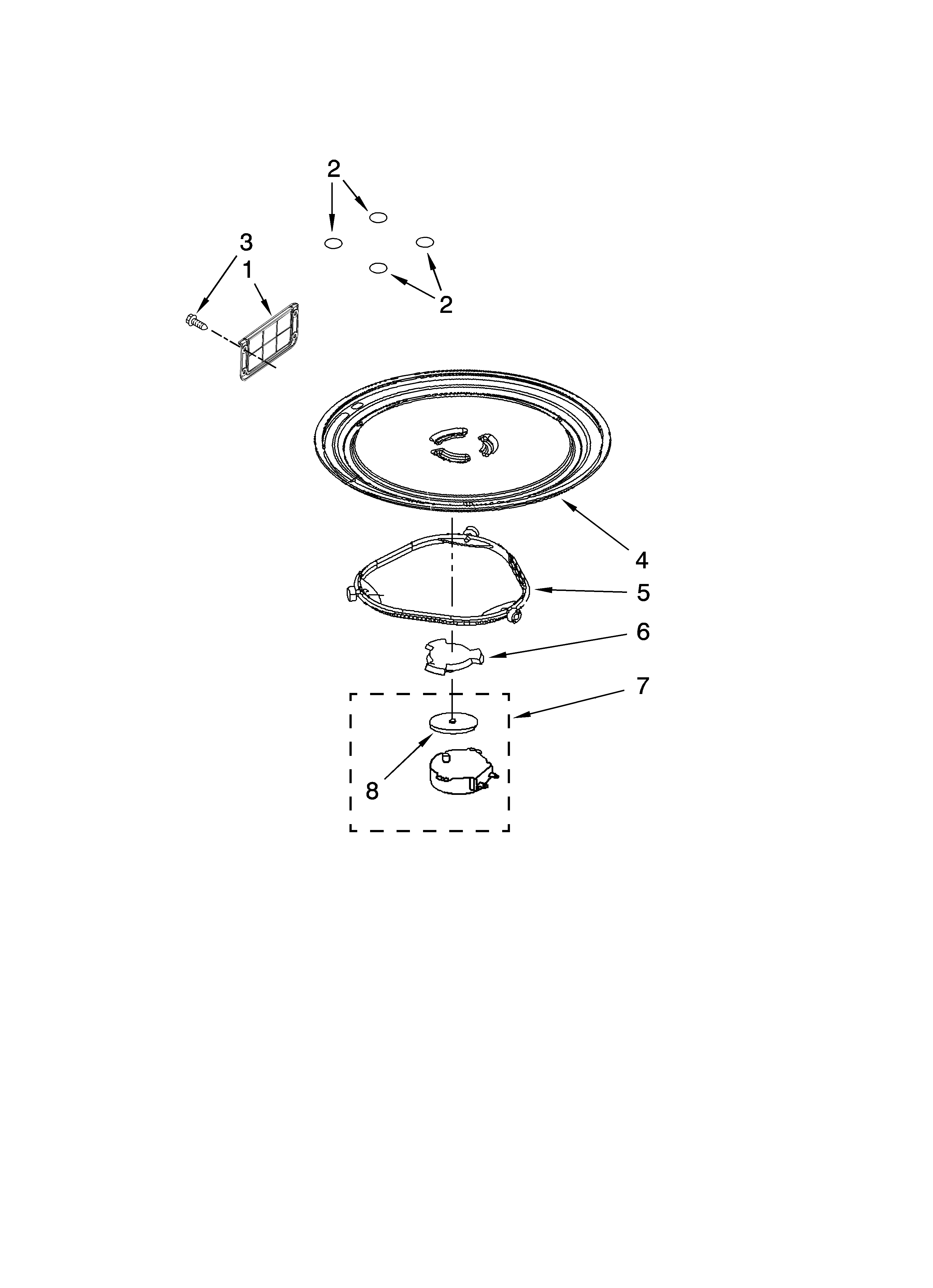 Turntable parts