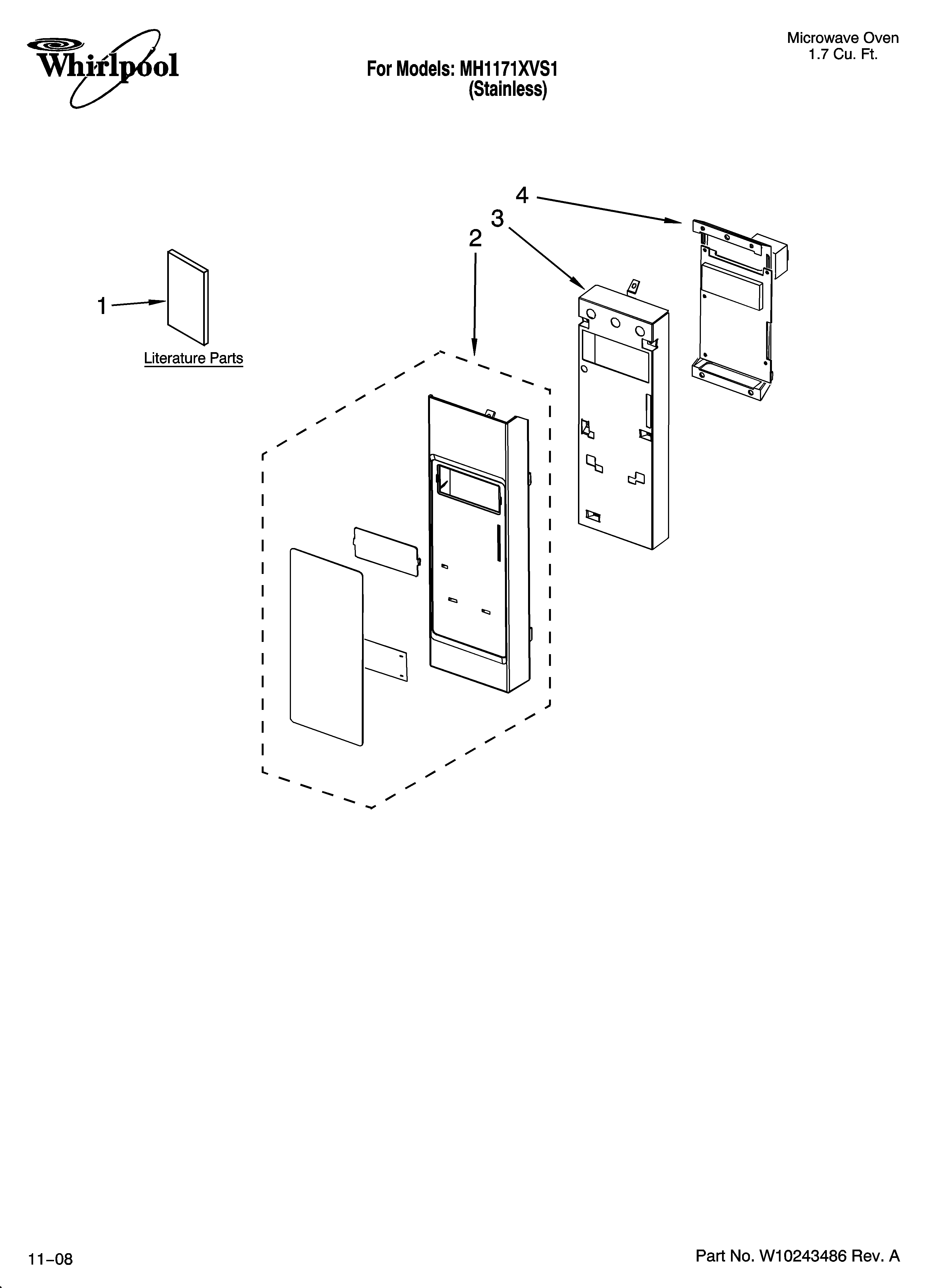 Control panel parts