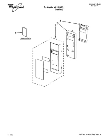Control panel parts