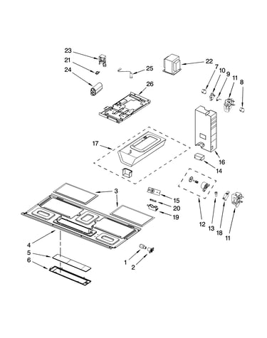 Interior and ventilation parts
