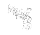 Whirlpool WFW9700VW00 tub and basket parts diagram