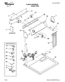Top and console parts