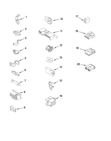 Wiring harness parts