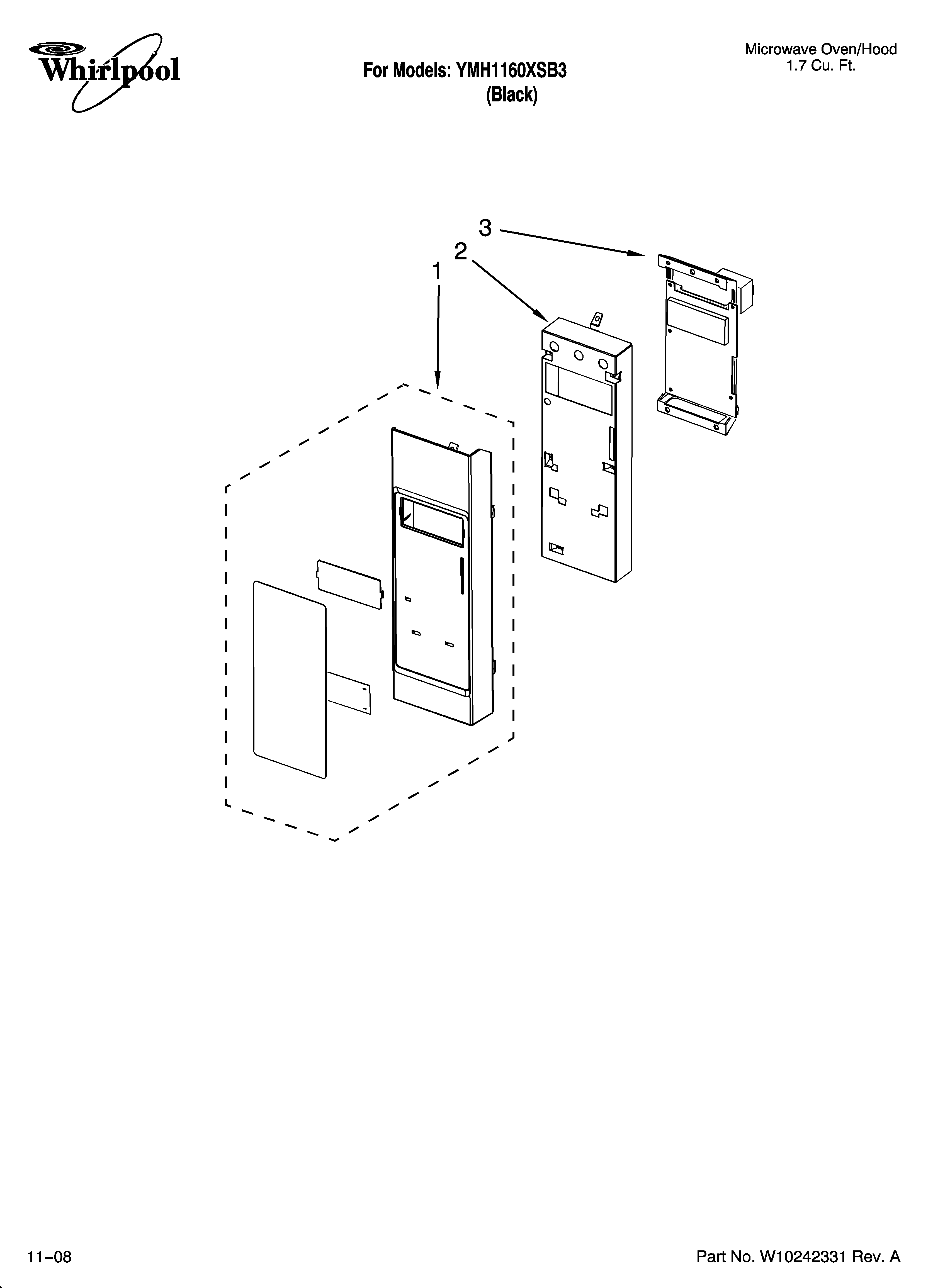 Control panel parts