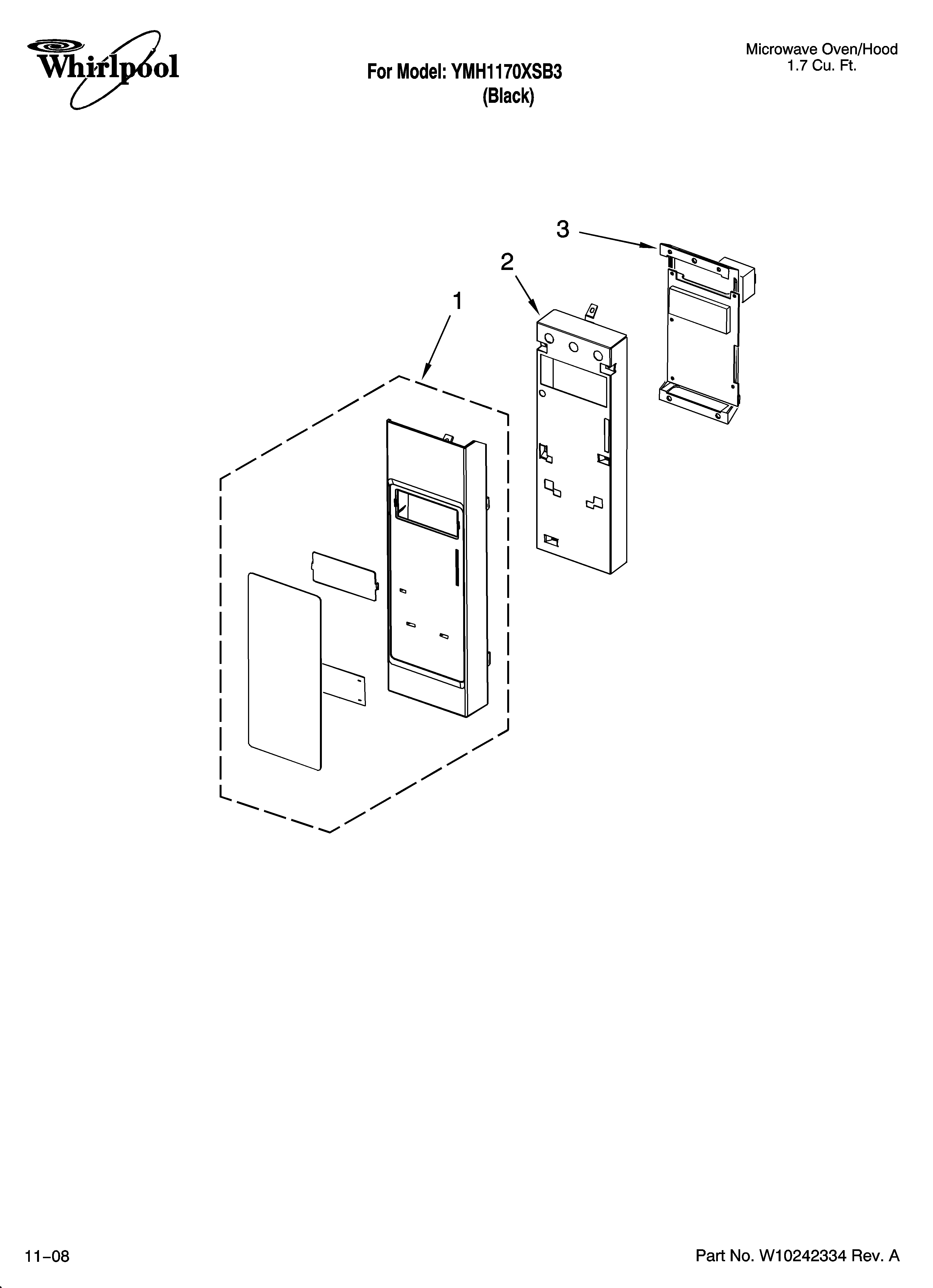 Control panel parts