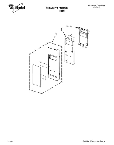 Control panel parts