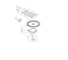 Whirlpool YMH1170XSB3 turntable parts diagram