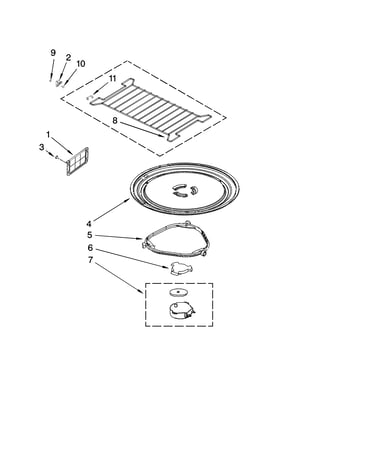 Turntable parts