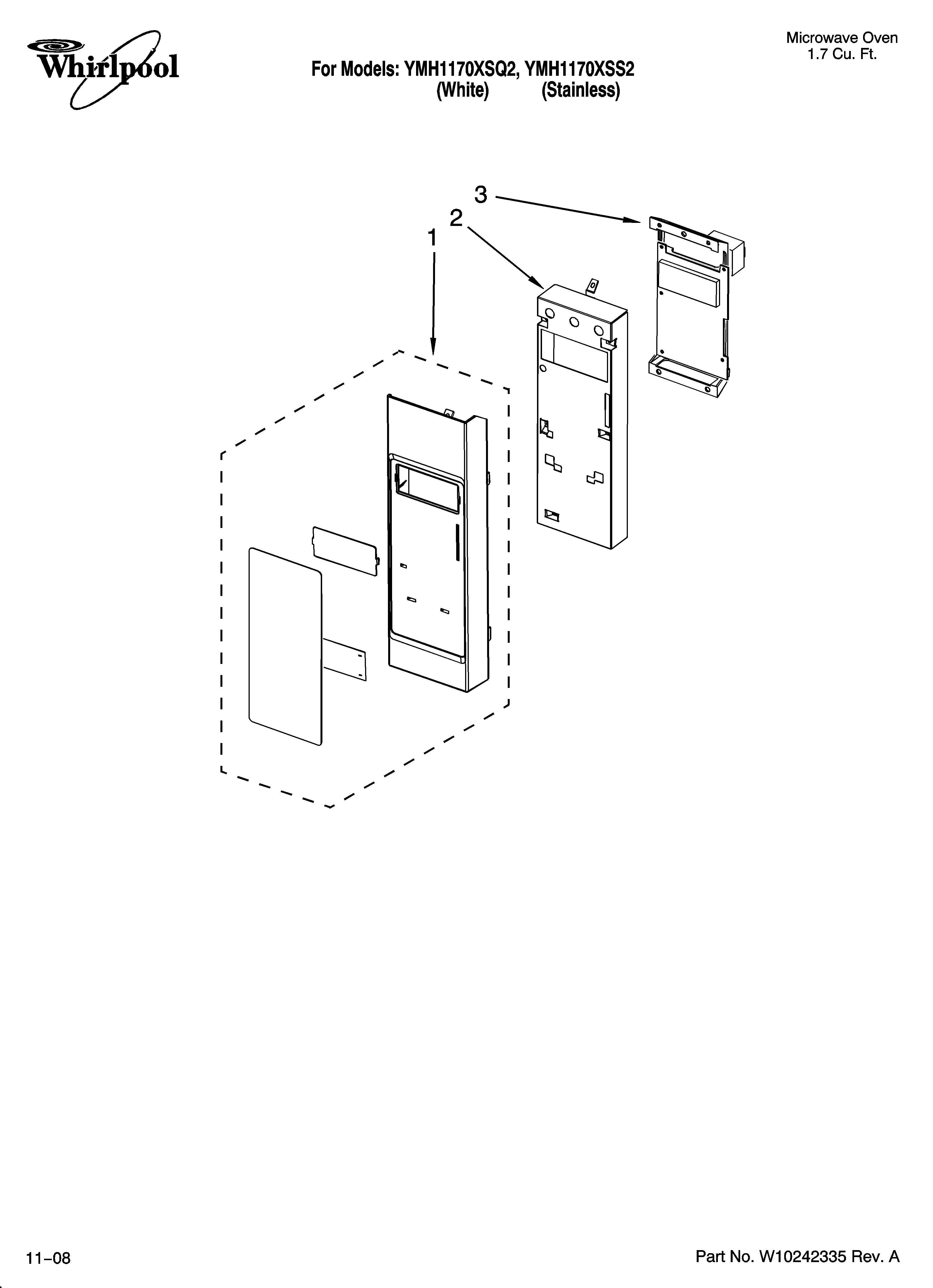 Control panel parts