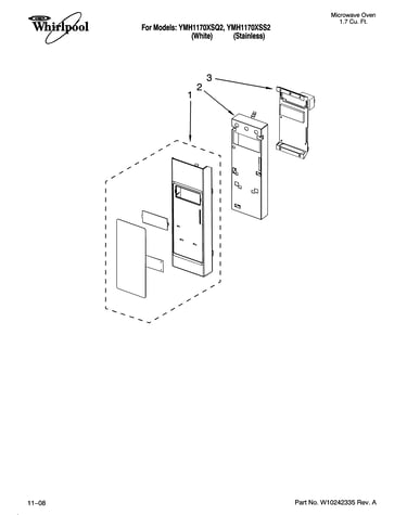 Control panel parts