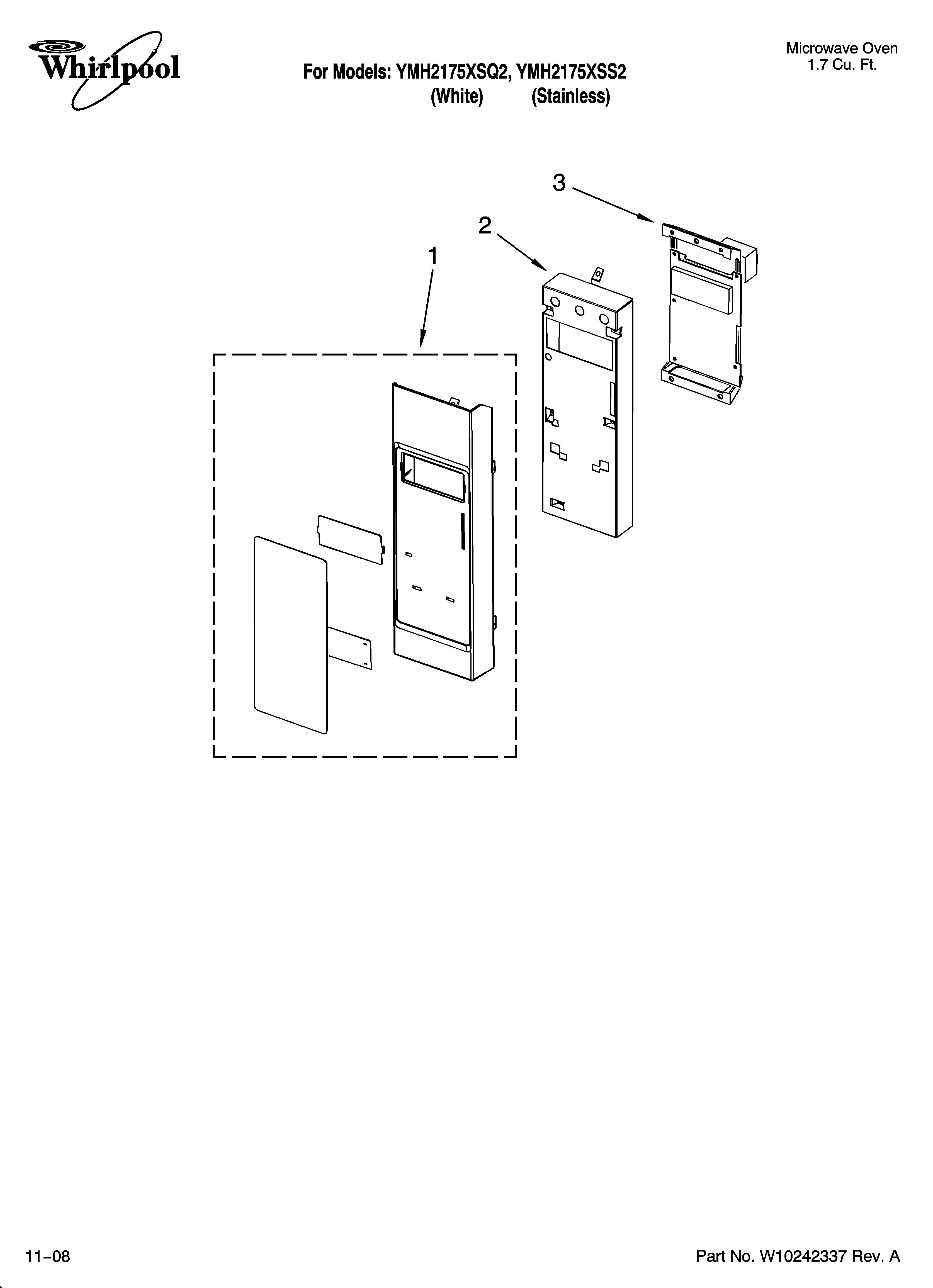 Control panel parts