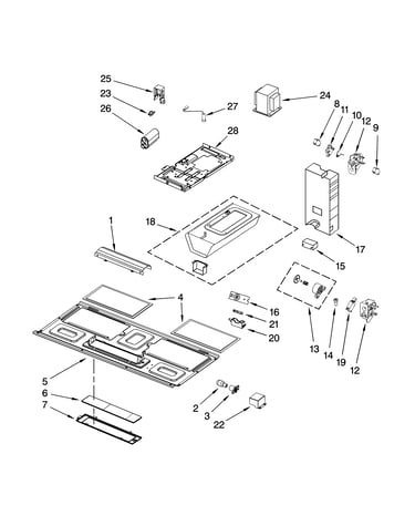Interior and ventilation parts