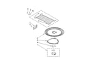 Whirlpool YMH2175XSS2 turntable parts diagram