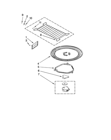 Turntable parts
