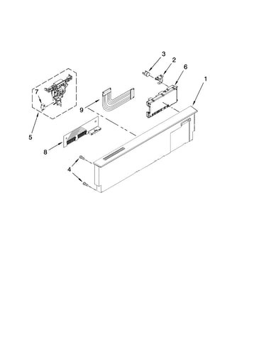 Control panel parts