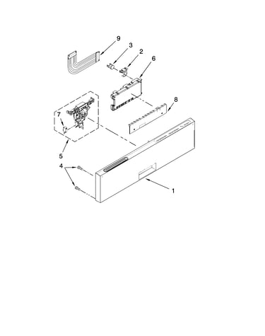 Control panel parts