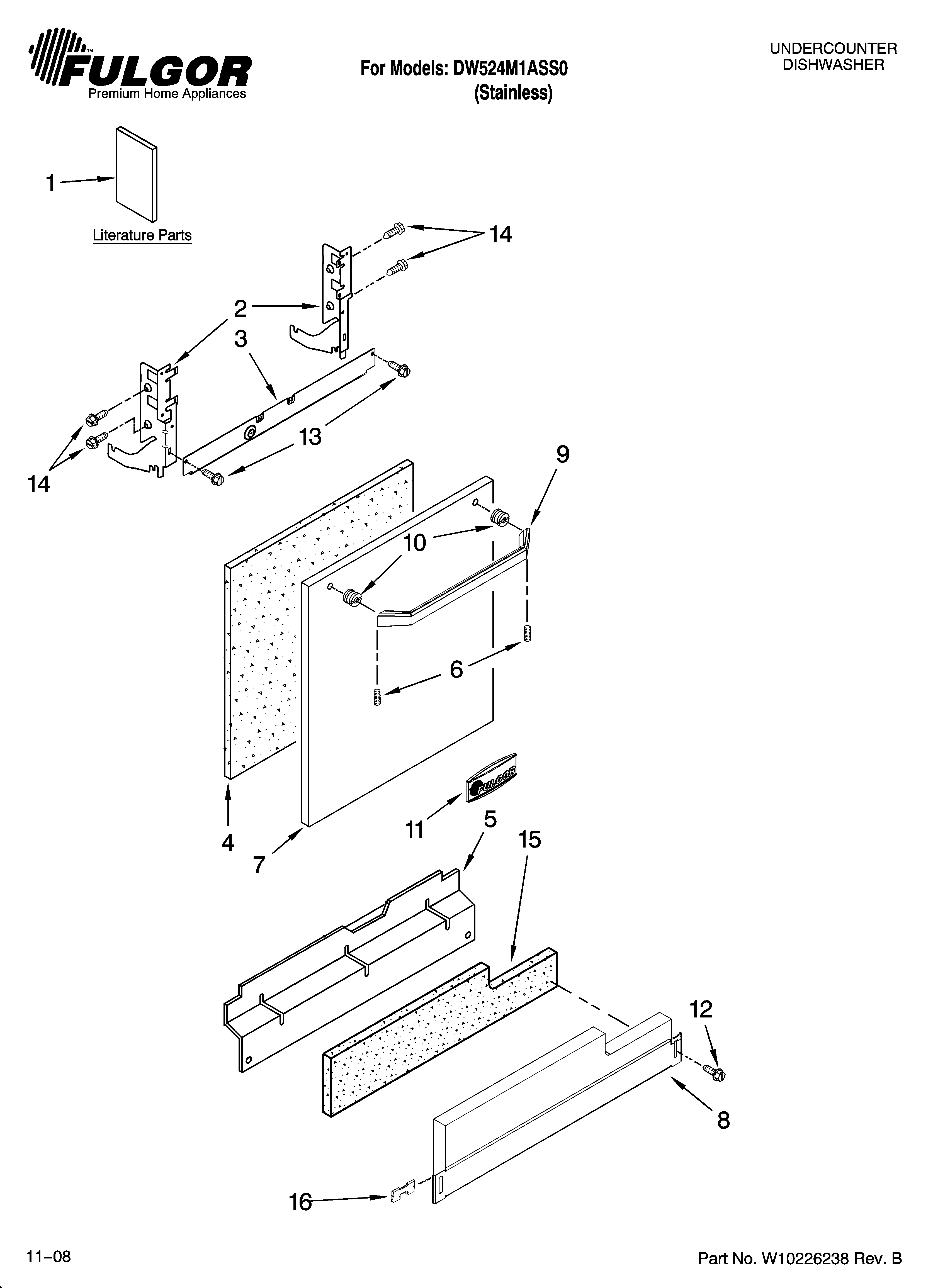 Door and panel parts