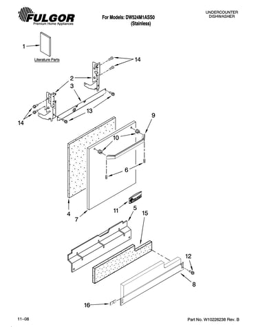 Door and panel parts