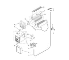 Whirlpool ED5FHEXVS01 icemaker parts, optional parts (not included) diagram