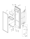 Refrigerator door parts