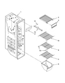 Freezer liner parts
