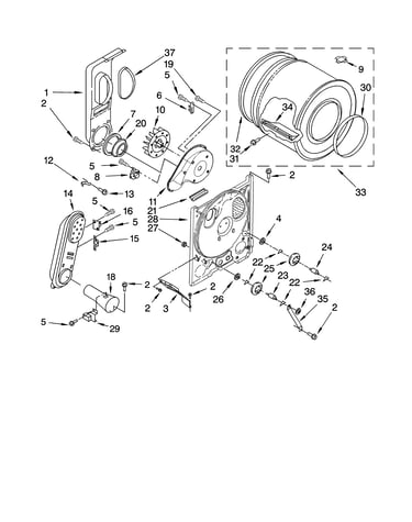 Bulkhead parts, optional parts (not included)